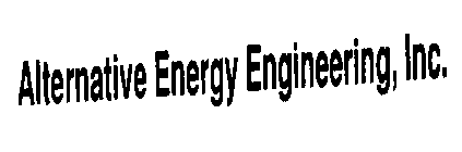 ALTERNATIVE ENERGY ENGINEERING