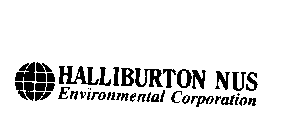 HALLIBURTON NUS ENVIRONMENTAL CORPORATION