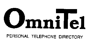 OMNITEL PERSONAL TELEPHONE DIRECTORY