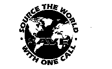 SOURCE THE WORLD WITH ONE CALL SAVE