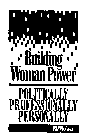 BUILDING WOMAN POWER POLITICALLY PROFESSIONALLY PERSONALLY BPW/USA