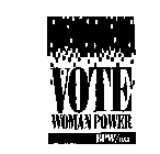 VOTE WOMAN POWER BPW/USA