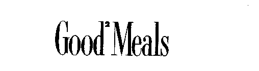 GOOD MEALS