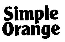 SIMPLE ORANGE