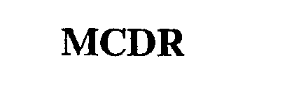MCDR