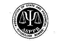 ASSOCIATION OF STATE AND PROVINCIAL PSYCHOLOGY BOARDS ASPPB