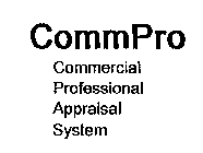 COMMPRO COMMERCIAL PROFESSIONAL APPRAISAL SYSTEM