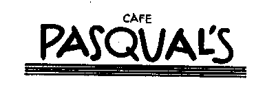 CAFE PASQUAL'S