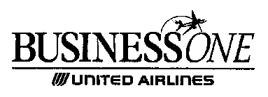 BUSINESS ONE UNITED AIRLINES