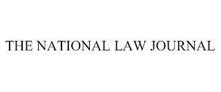 THE NATIONAL LAW JOURNAL
