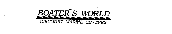 BOATER'S WORLD DISCOUNT MARINE CENTERS