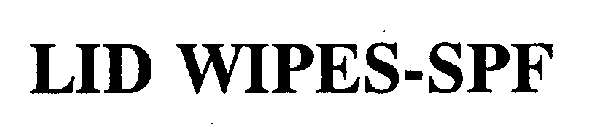 LID WIPES-SPF