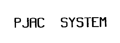 PJAC SYSTEM