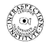 INFRASPECTION INSTITUTE CERTIFIED INFRARED THERMOGRAPHER