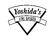 YOSHIDA'S FINE SAUCES