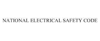 NATIONAL ELECTRICAL SAFETY CODE