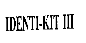 IDENTI-KIT III