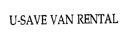 U-SAVE VAN RENTAL