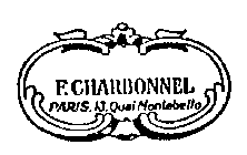 F.CHARBONNEL PARIS.13.QUAI MONTEBELLO