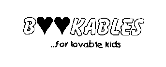 BOOKABLES FOR LOVEABLE KIDS