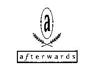 A AFTERWARDS