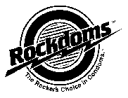 ROCKDOMS THE ROCKER'S CHOICE IN CONDOMS.