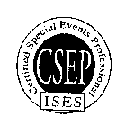 CERTIFIED SPECIAL EVENTS PROFESSIONAL CSEP ISES