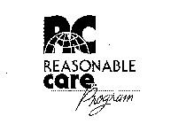 RC REASONABLE CARE PROGRAM