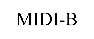 MIDI-B
