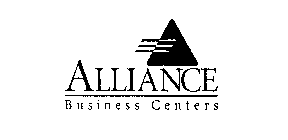 ALLIANCE BUSINESS CENTERS