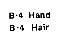 B-4 HAIR