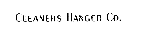 CLEANERS HANGER CO.