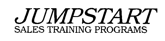 JUMPSTART SALES TRAINING PROGRAMS