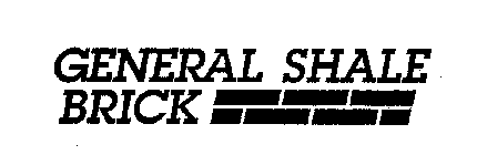 GENERAL SHALE BRICK