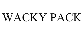 WACKY PACK
