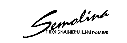 SEMOLINA THE ORIGINAL INTERNATIONAL PASTA BAR