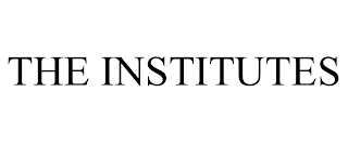 THE INSTITUTES