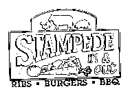 STAMPEDE IN & OUT RIBS - BURGERS - BBQ
