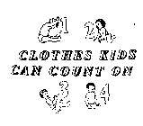 CLOTHES KIDS CAN COUNT ON 1234