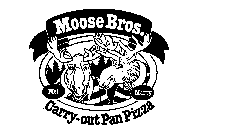 MOOSE BROS. CARRY-OUT PAN PIZZA MEL MARTY