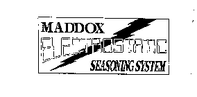 MADDOX ELECTROSTATIC SEASONING SYSTEM