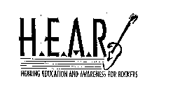 H.E.A.R. HEARING EDUCATION AND AWARENESS FOR ROCKERS