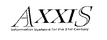 A XXI S INFORMATION SYSTEMS FOR THE 21ST CENTURY