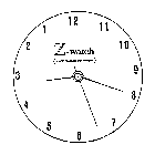 Z-WATCH EARTH ROTATION MOVEMENT