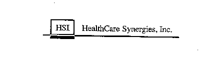 HSI HEALTHCARE SYNERGIES, INC.