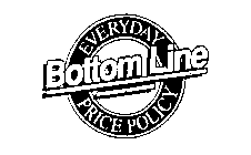 BOTTOM LINE EVERYDAY PRICE POLICY