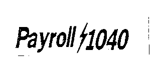 PAYROLL 1040