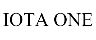 IOTA ONE