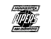 MINNESOTA PIPERS ABA CHAMPIONS