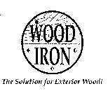 WOOD IRON THE SOLUTION FOR EXTERIOR WOOD!